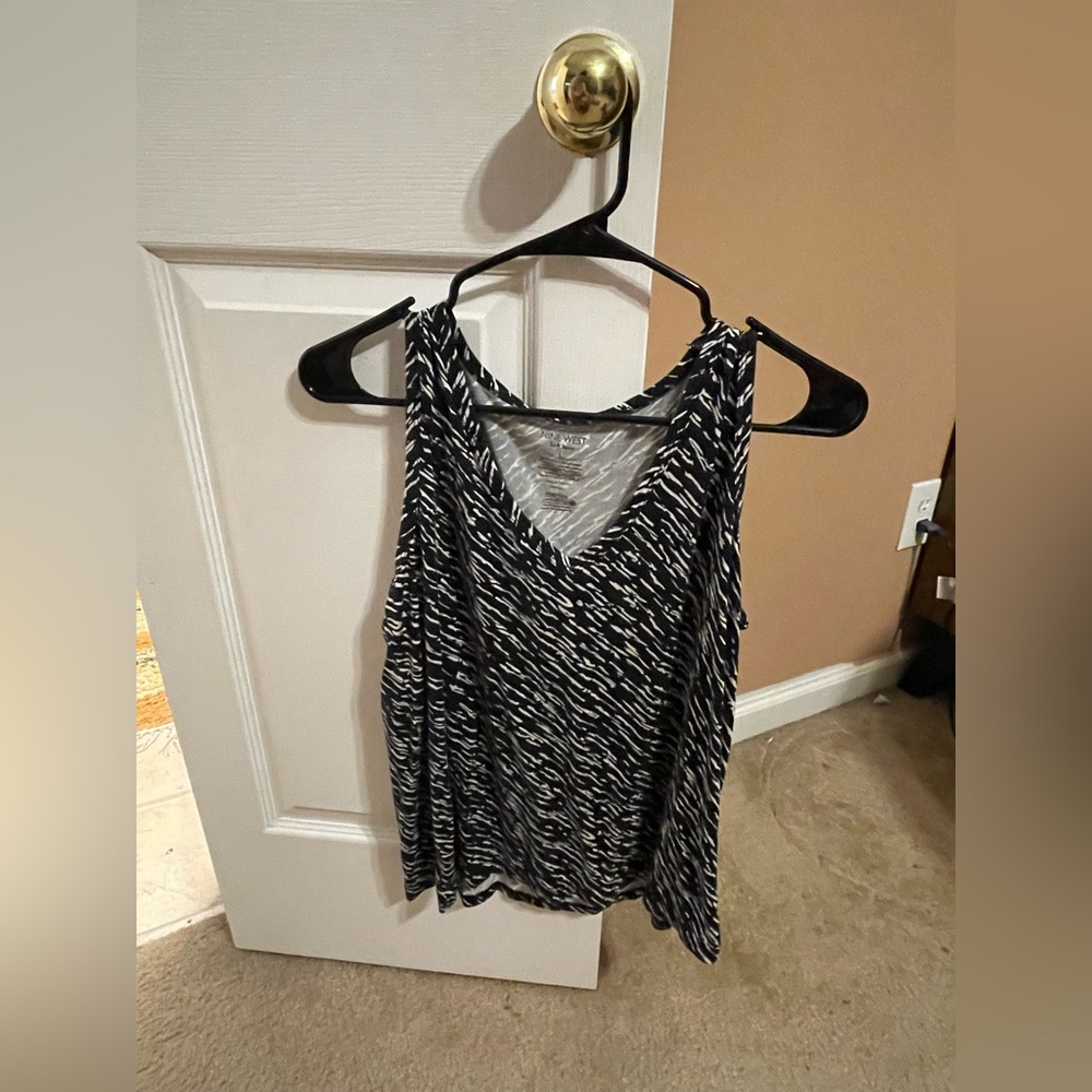 Nine West blouse, size L